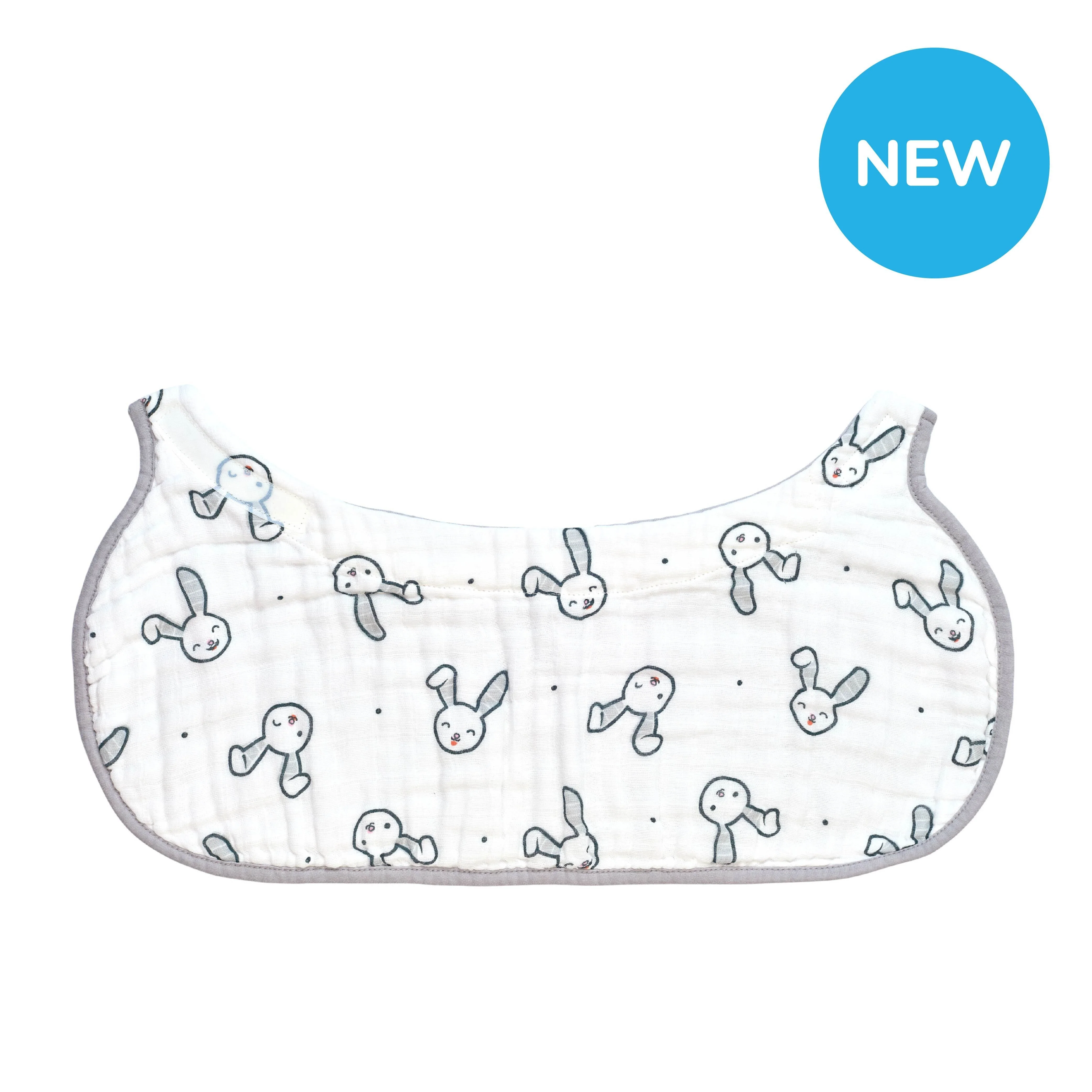 2-in-1 Non-Slip Burp Cloth and Bib - Image 7