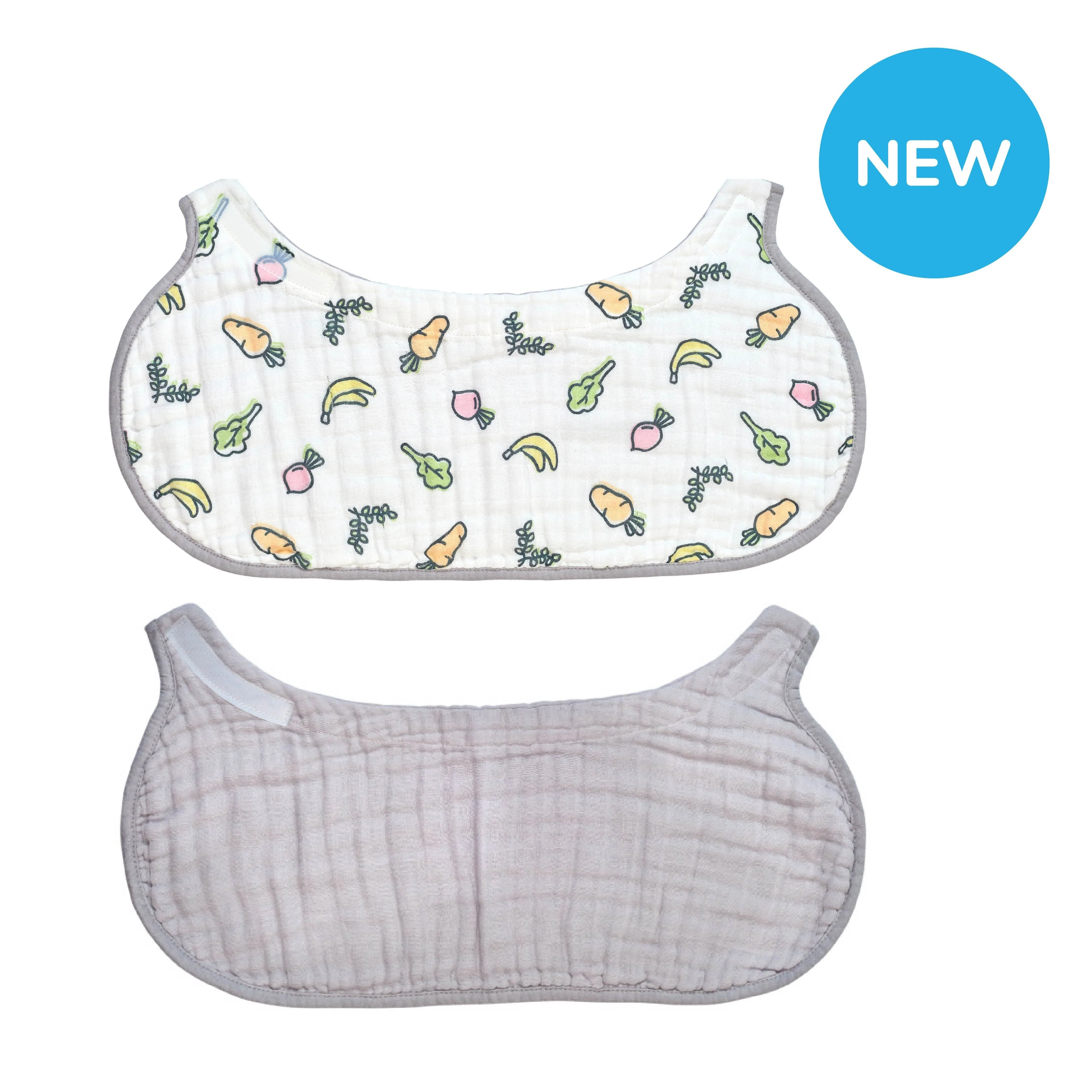 2-in-1 Non-Slip Burp Cloth and Bib - Image 8