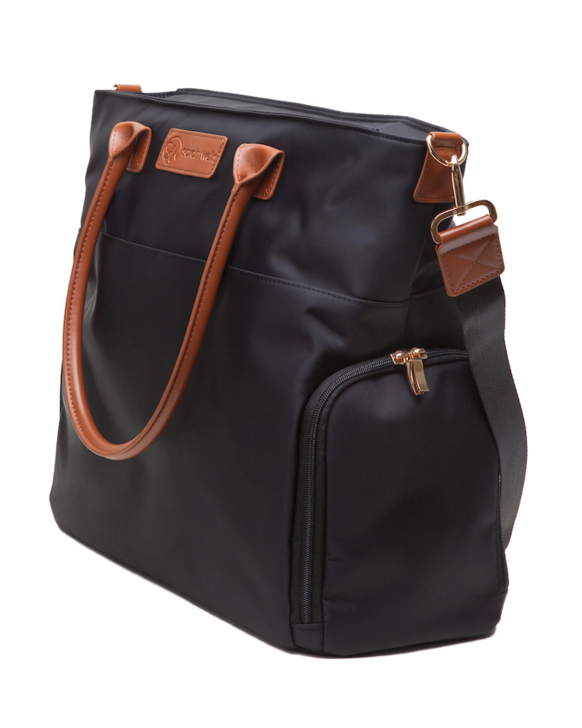 Abby Breast Pump Tote (Black) - Image 3