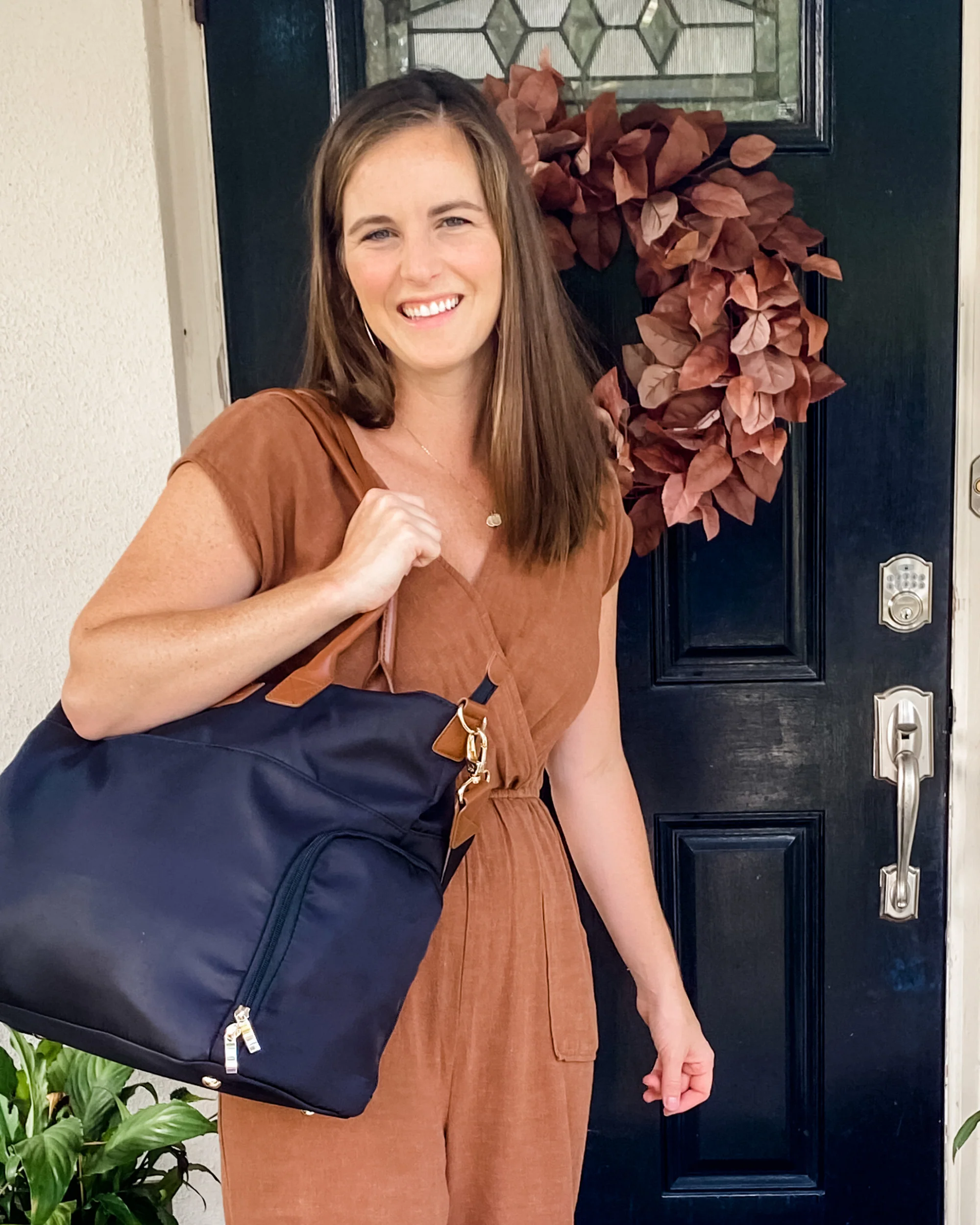 Abby Breast Pump Tote (Black) - Image 4