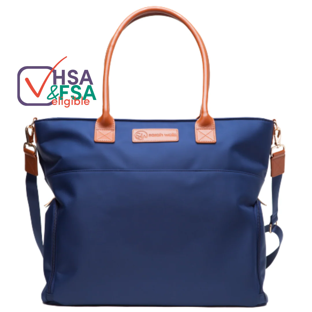 Abby Breast Pump Tote (Navy) - Image 10