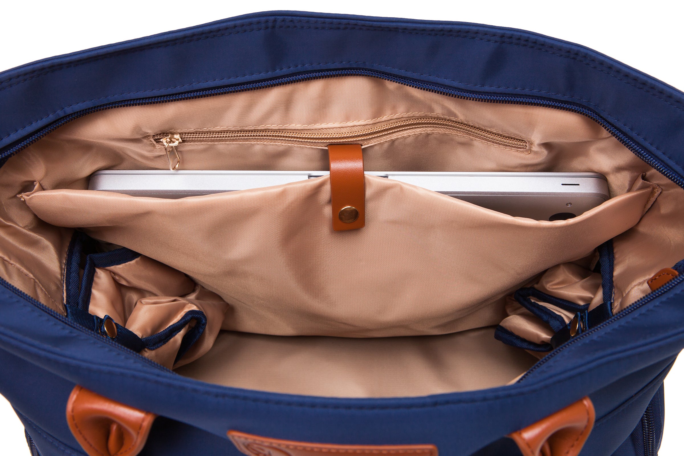 Abby Breast Pump Tote (Navy) Get a Motif Roam FREE - Image 5