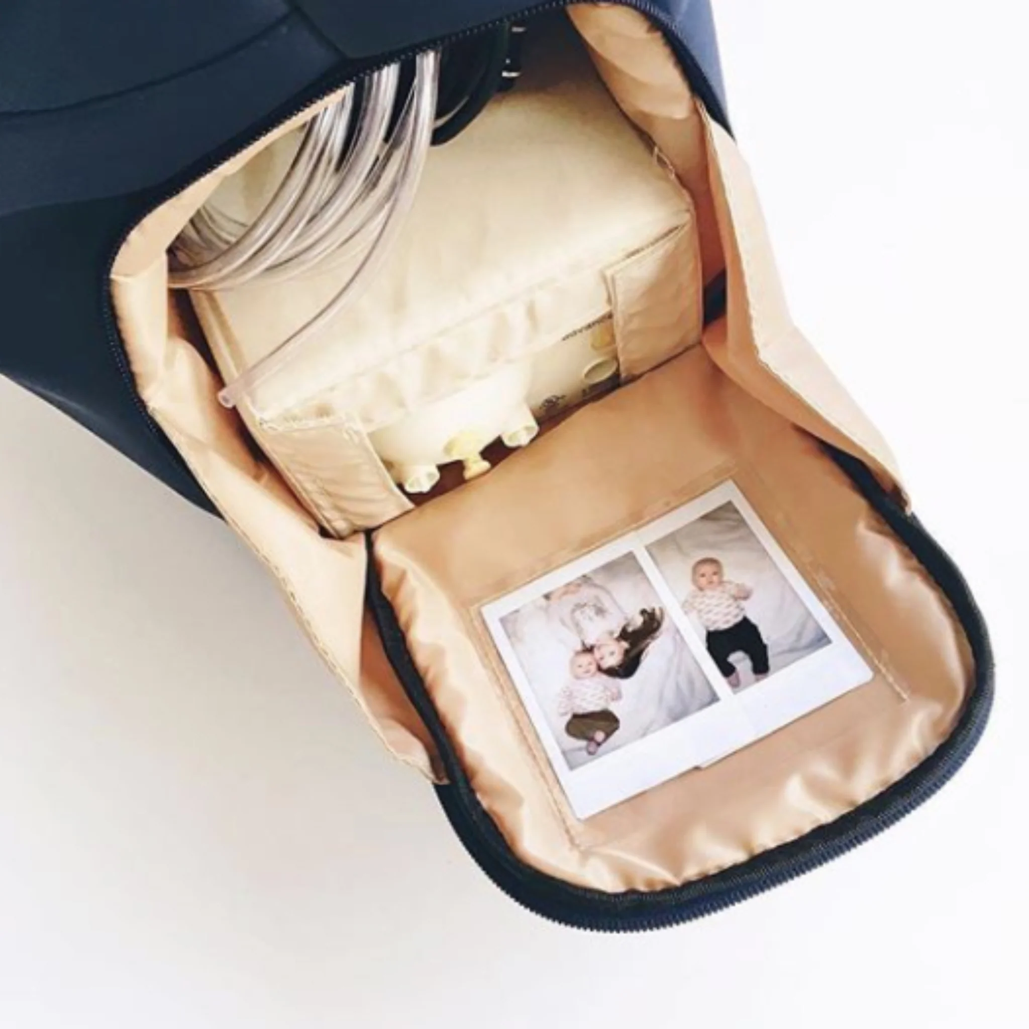 Abby Breast Pump Tote (Navy) Get a Motif Roam FREE - Image 9