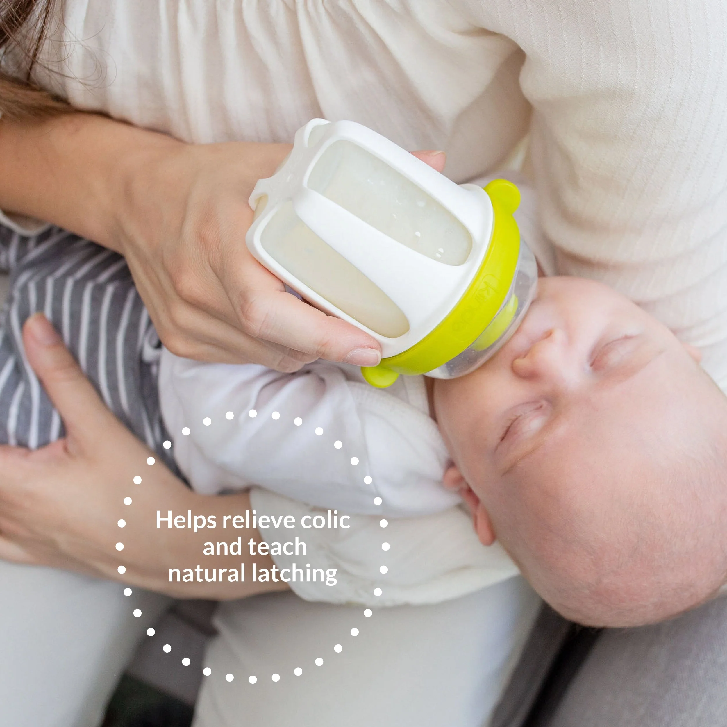 Active Latch Silicone Baby Bottle - Image 3