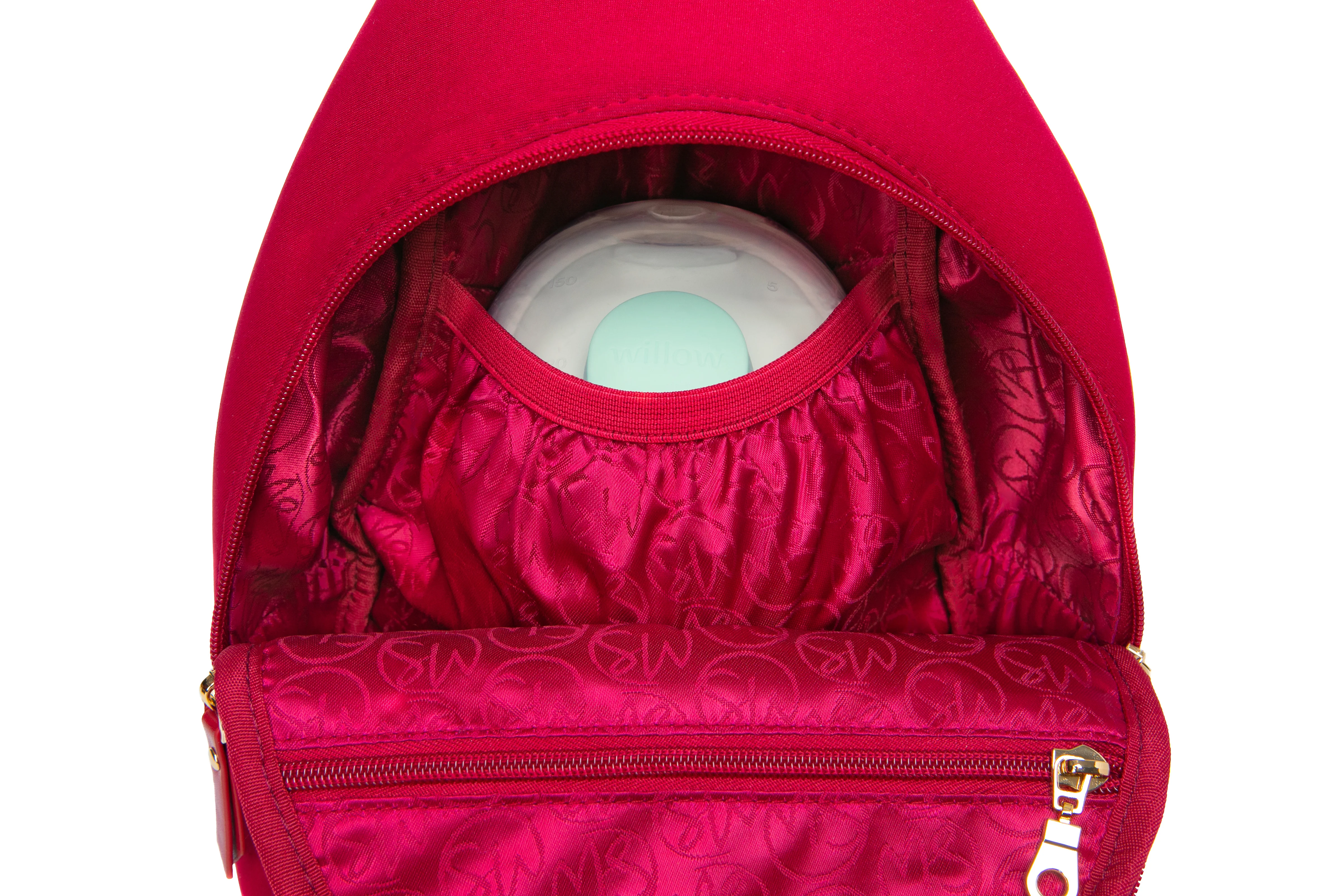 Allie Breast Pump Sling Bag (Ruby) - Image 3
