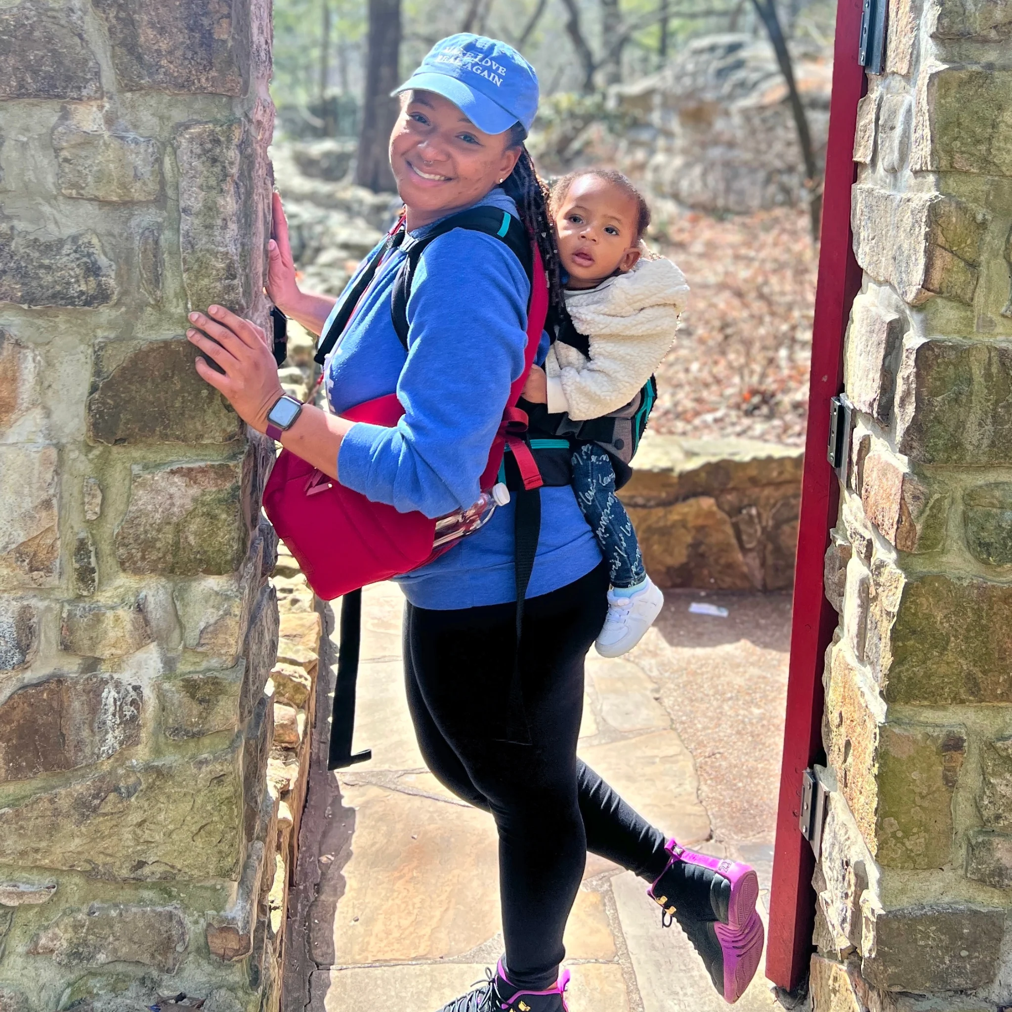 Allie Breast Pump Sling Bag (Ruby) - Image 7
