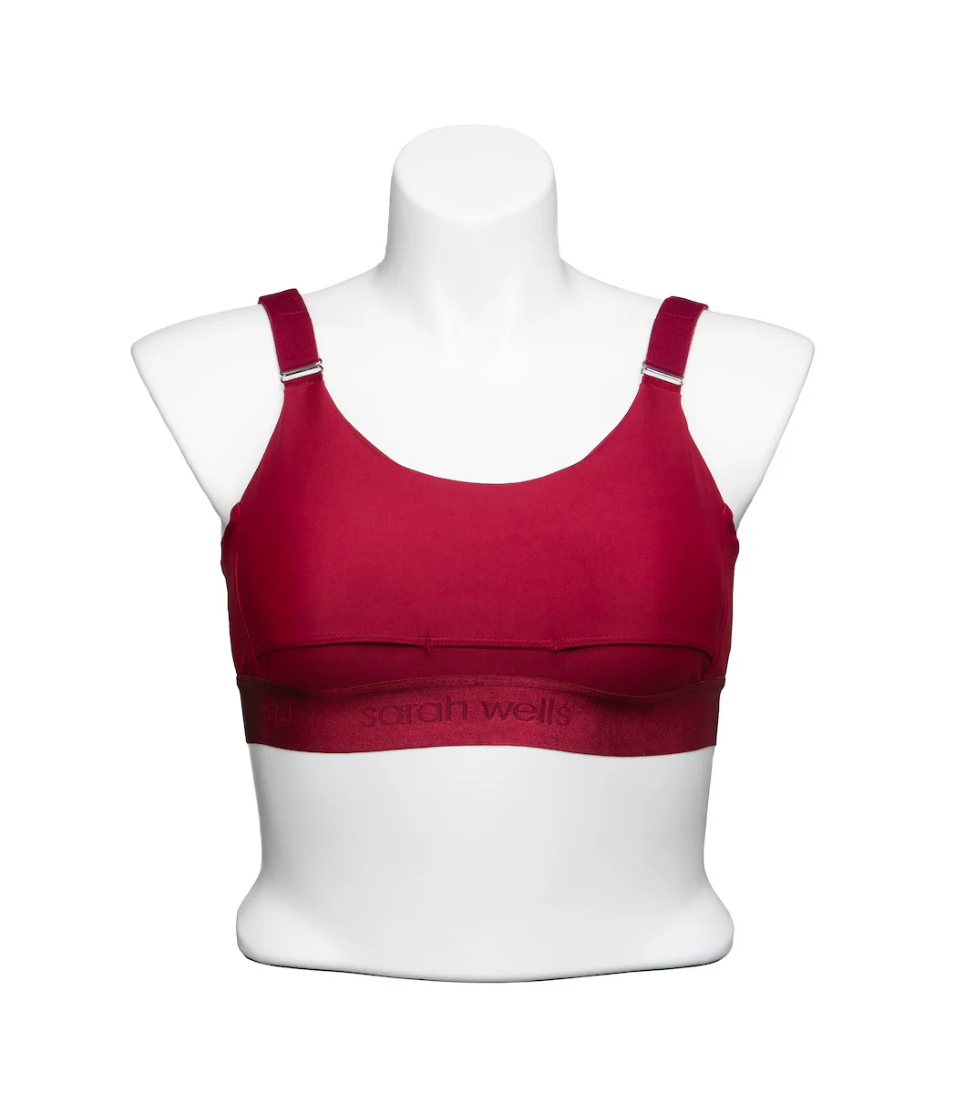Journey Hands Free Pumping Bra (Apple Red) - Image 6