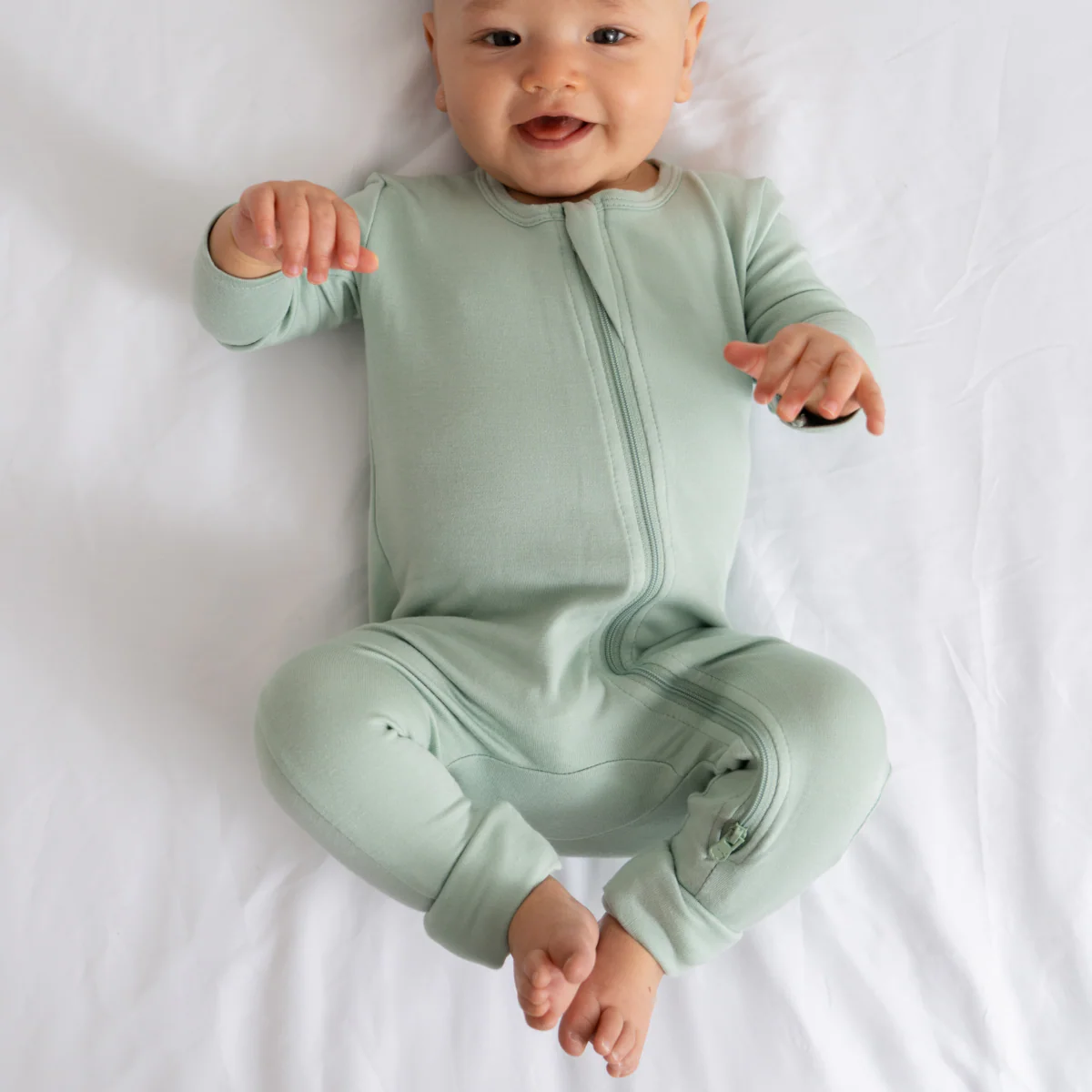 Baby Bamboo Pajamas w/ DreamCuffs® - Image 13