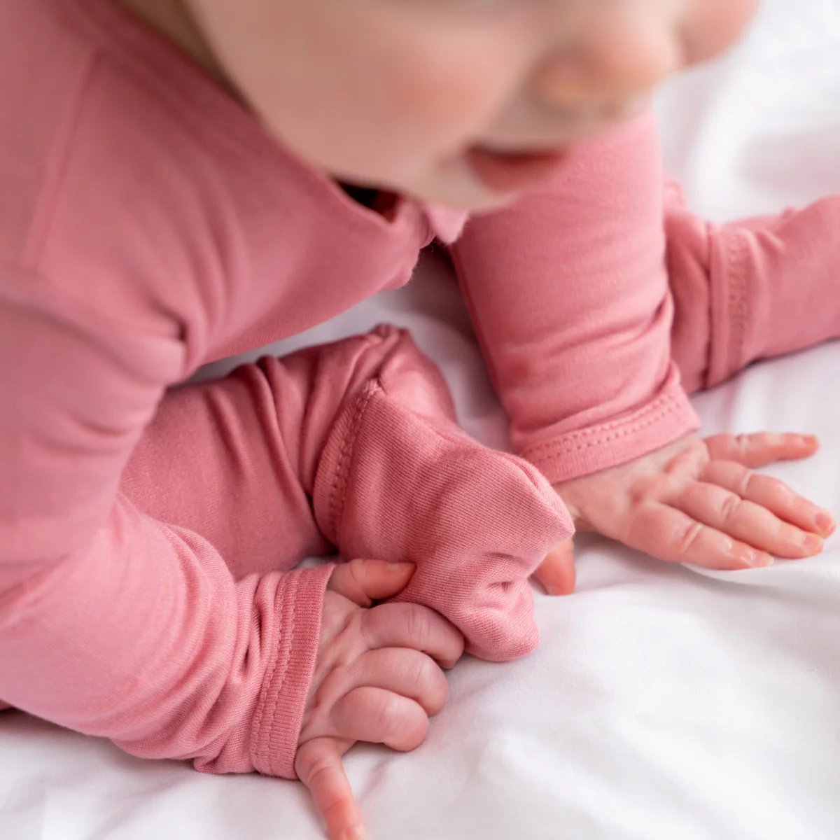 Baby Bamboo Pajamas w/ DreamCuffs® - Image 45