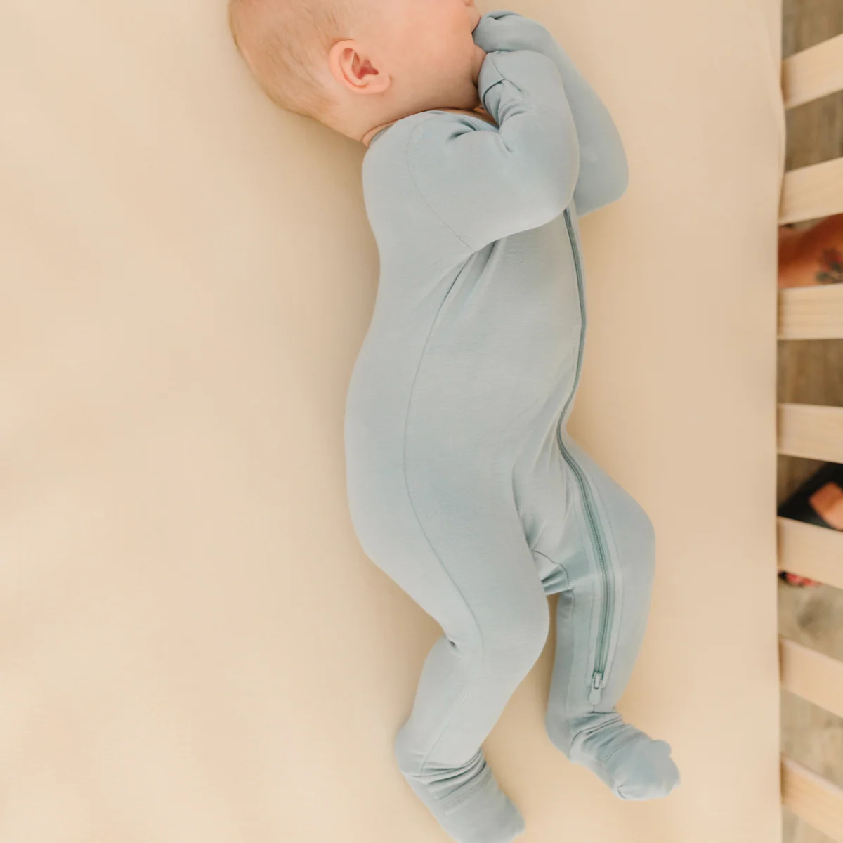Baby Bamboo Pajamas w/ DreamCuffs® - Image 47