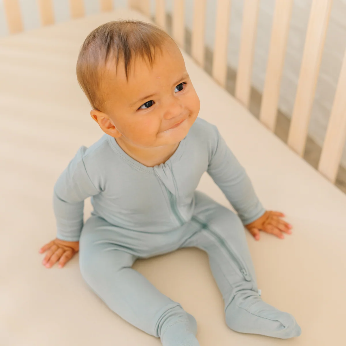 Baby Bamboo Pajamas w/ DreamCuffs® - Image 49