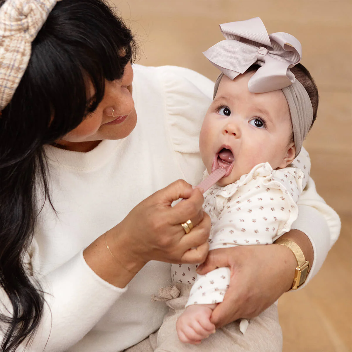 Baby-Led™ Toothbrush + Tongue Depressor - Image 6