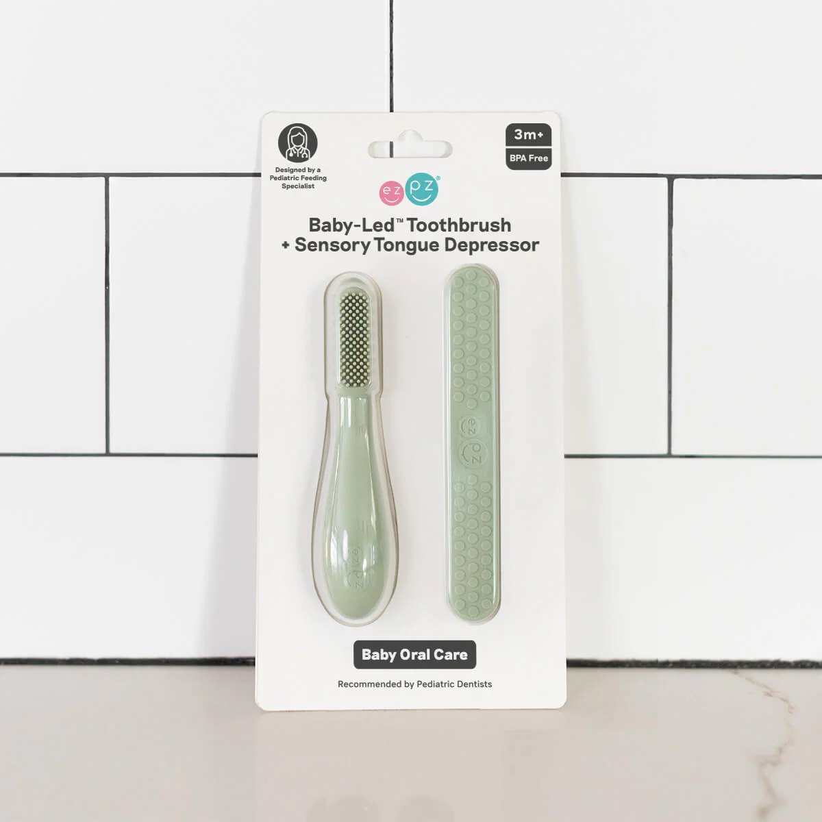 Baby-Led™ Toothbrush + Tongue Depressor - Image 9