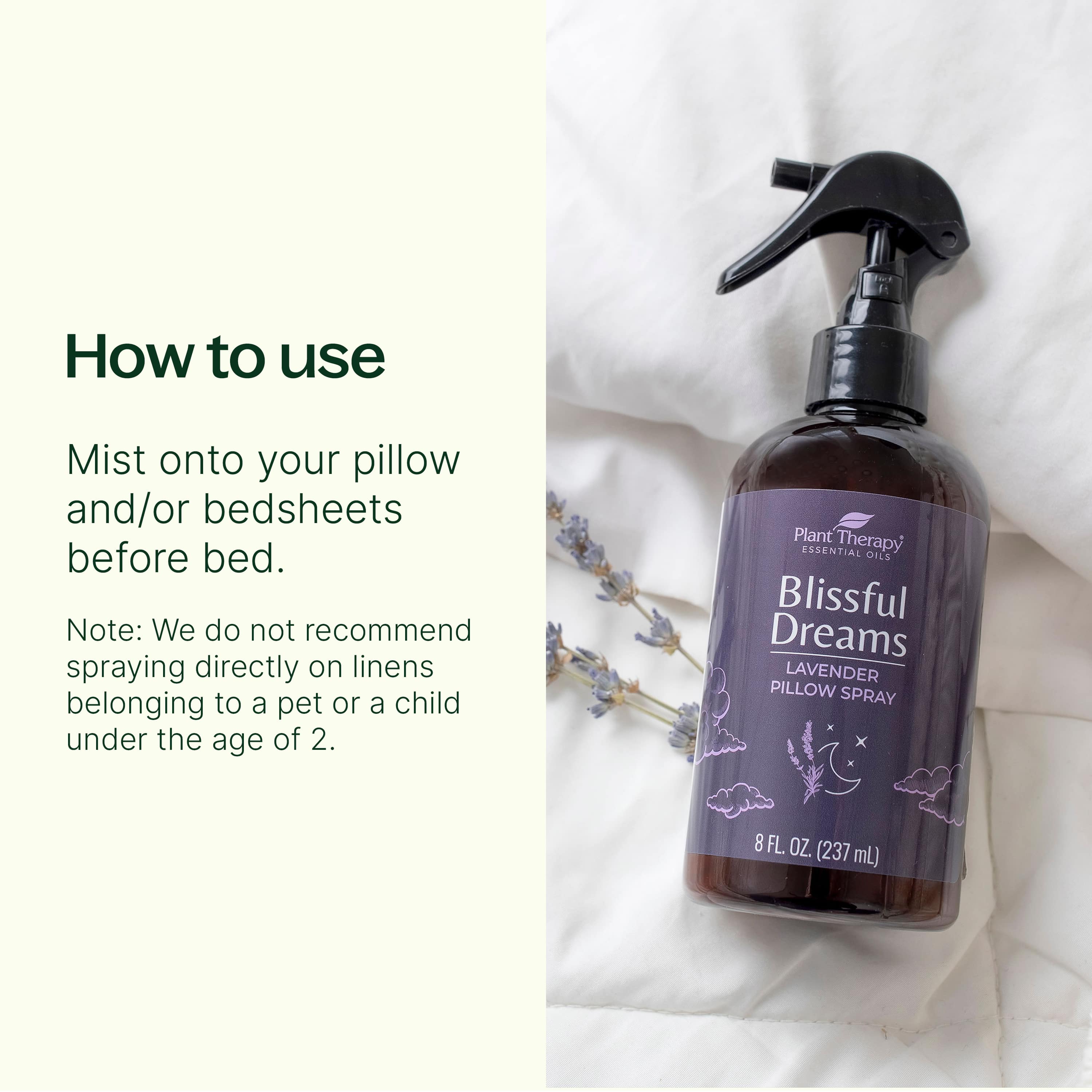 Blissful Dreams Lavender Pillow Spray - Image 5