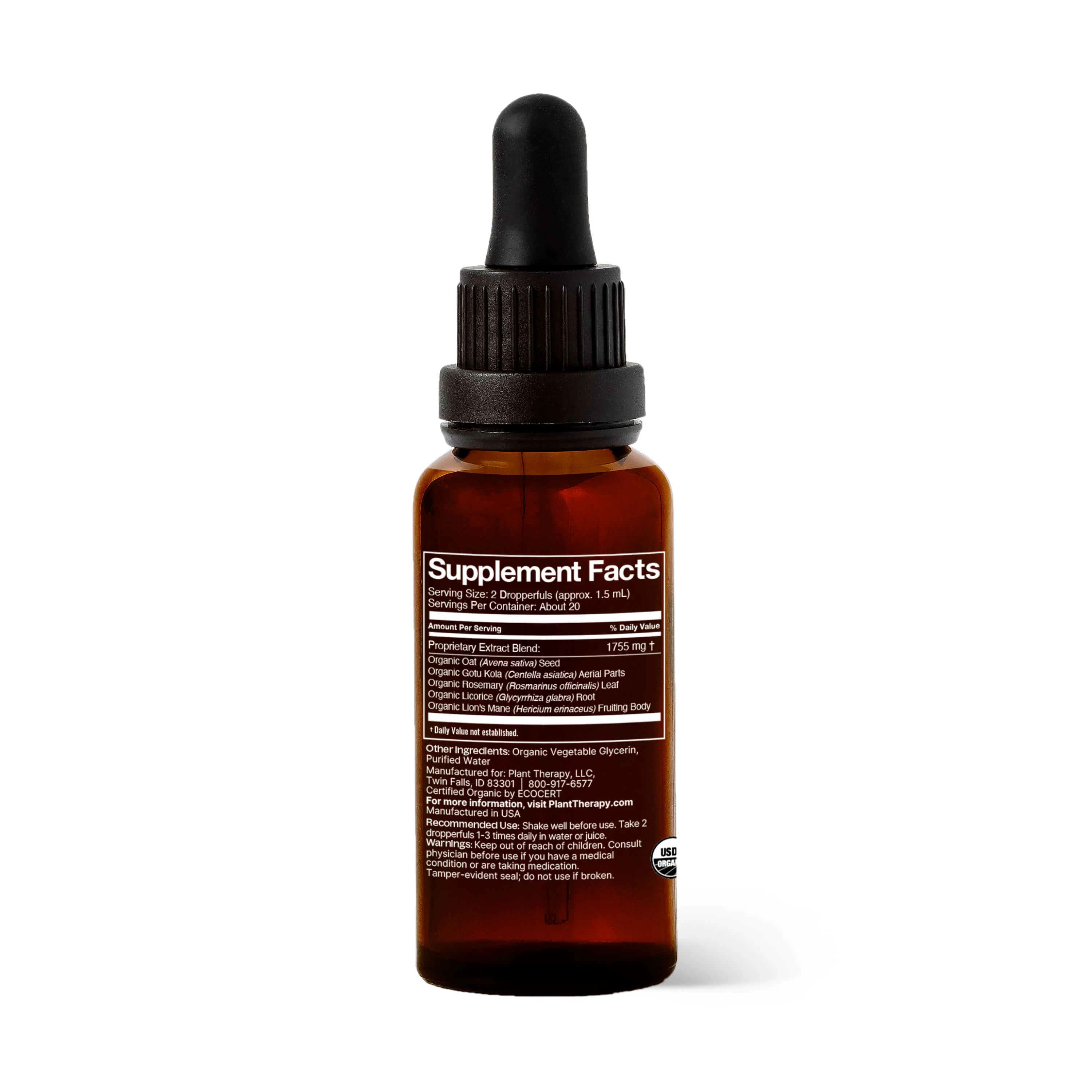 Brain Power Organic Herbal Supplement - Image 7