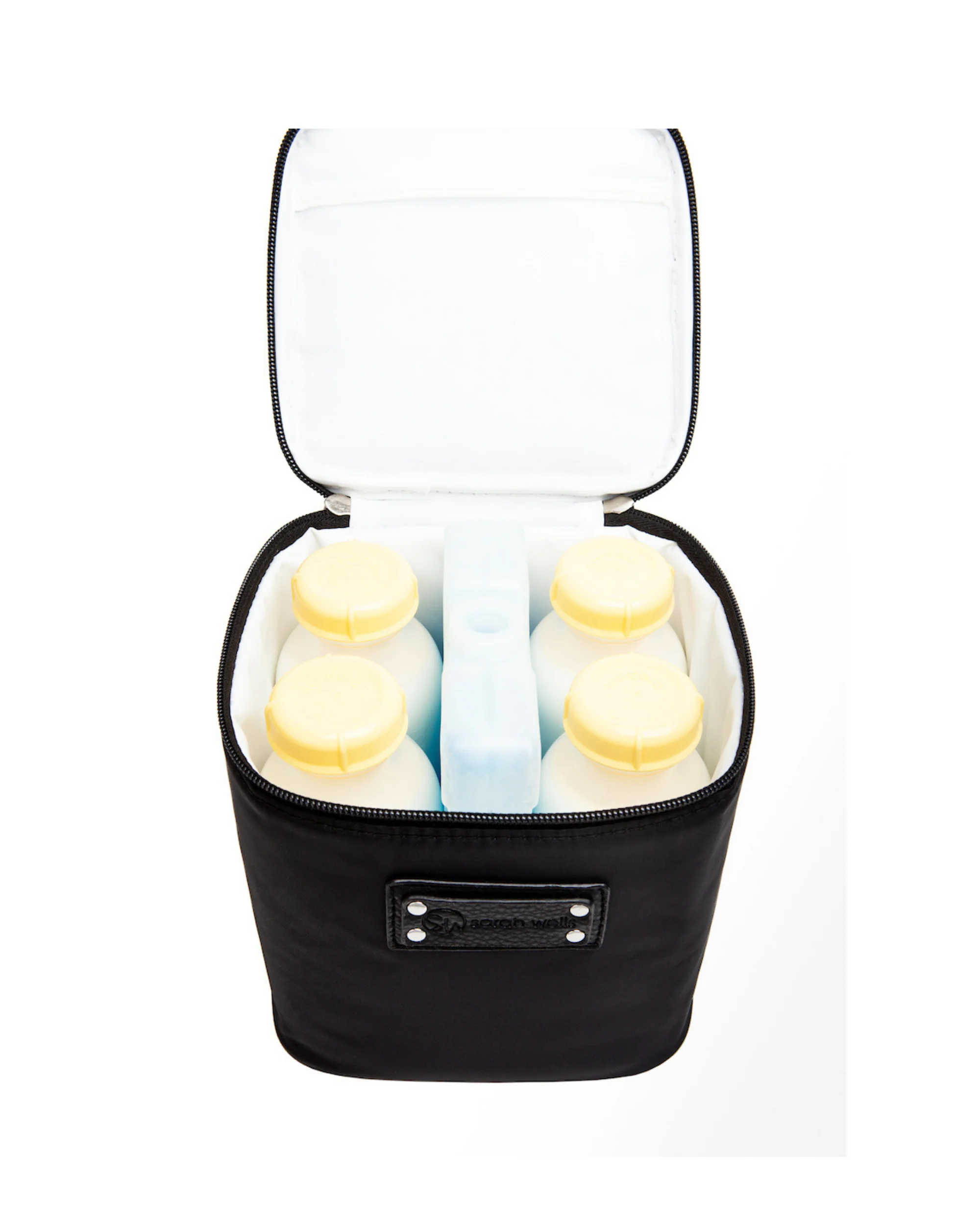 Cold Gold Breastmilk Cooler Bag (Ice Pack Included) (Black) - Image 3