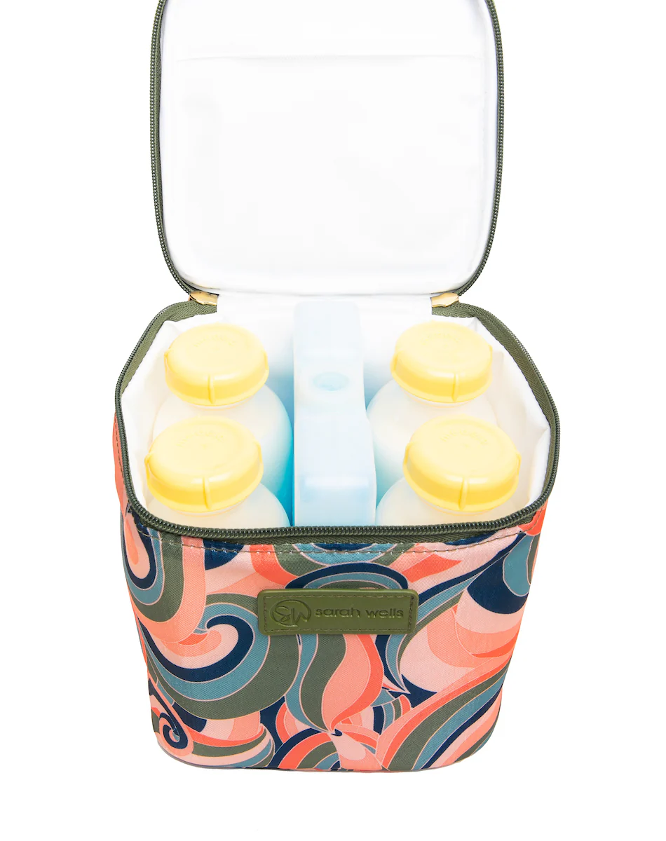 Cold Gold Breastmilk Cooler Bag (Ice Pack Included) (Groovy) - Image 3