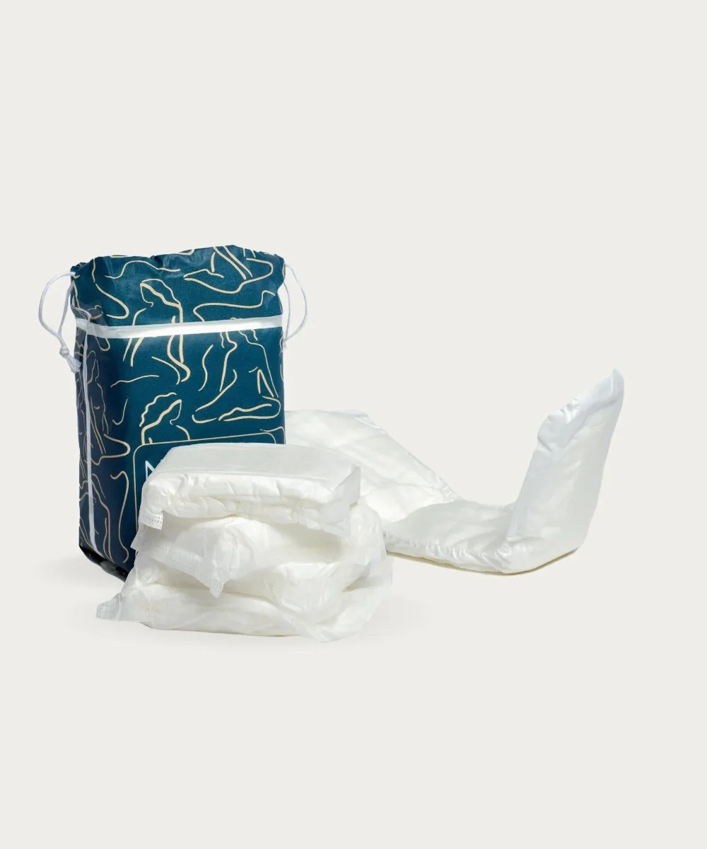 Complete Coverage Organic Cotton Cover Postpartum Pads - Image 3