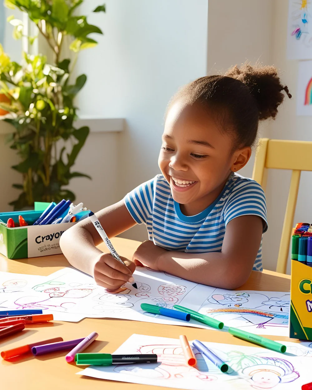 Crayola Washable Dry-Erase Markers (10 pack) - Image 3