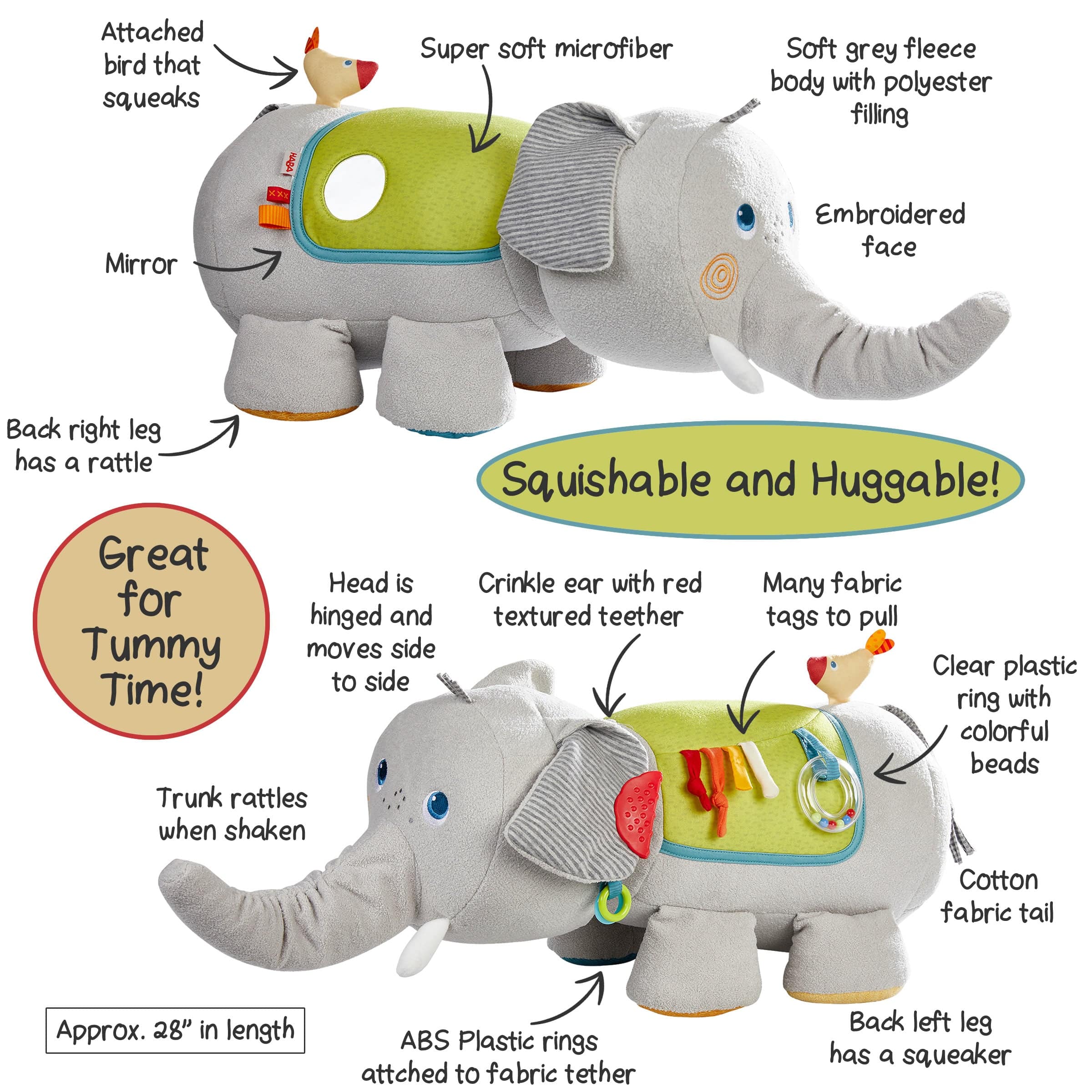 Elephant Discovery Pillow - Image 10