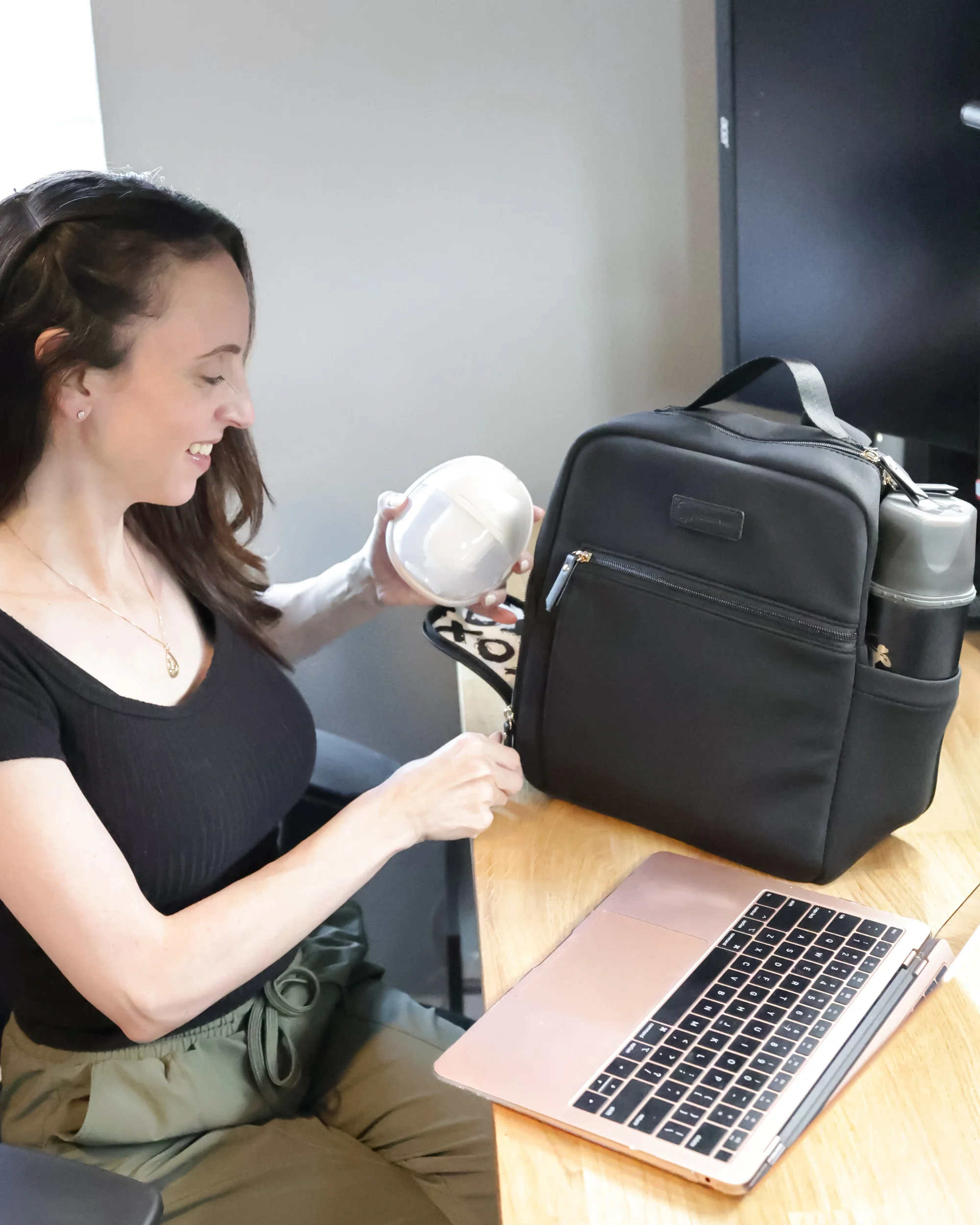 Fifi Mini Backpack (Black) - Image 6