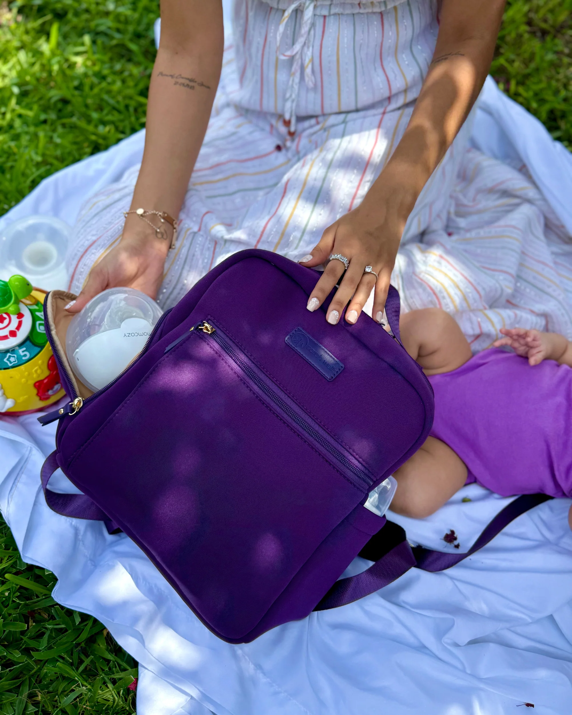 Fifi Mini Backpack (Purple) - Image 8