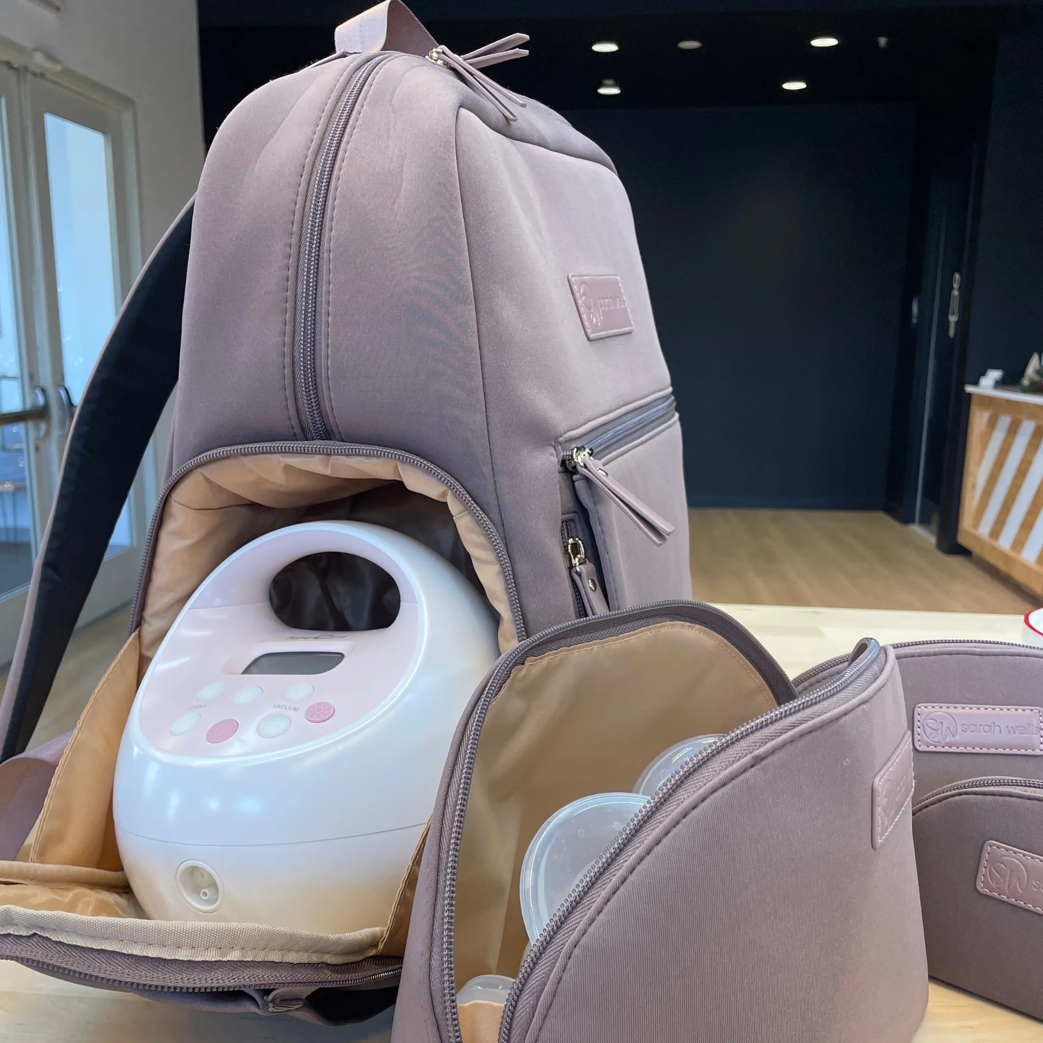 Fiona Breast Pump Backpack (Earth) - Image 3