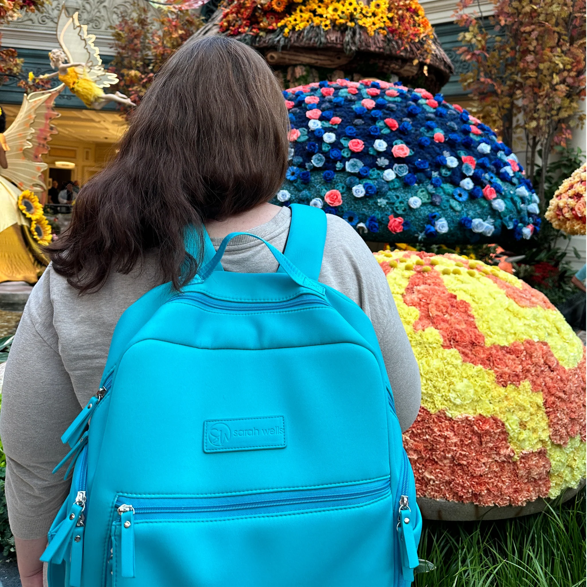 Fiona Breast Pump Backpack (Sky) - Image 5