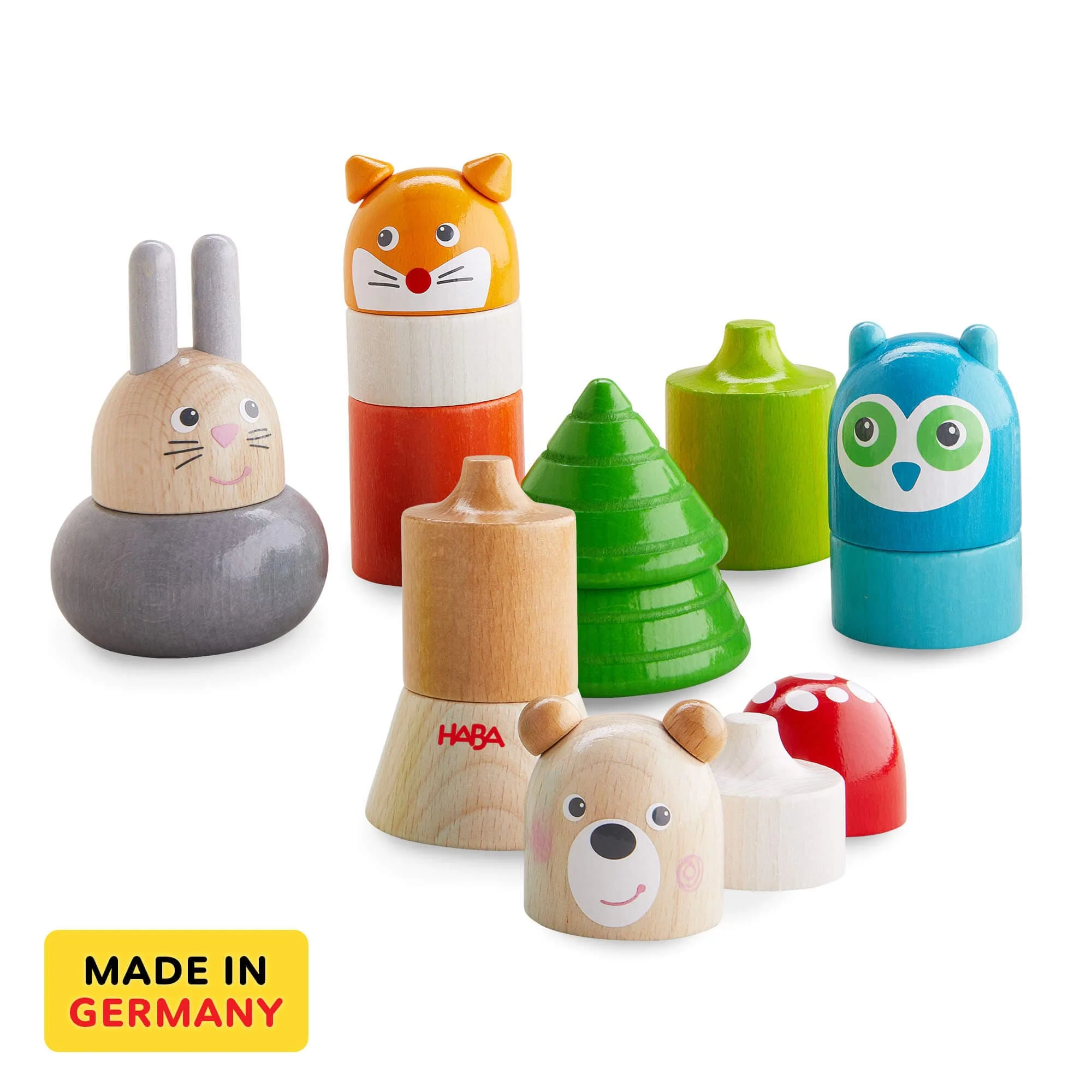 Forest Animals Wooden Stacking Toy - Image 9