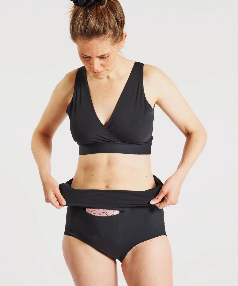 FourthWear Postpartum Recovery Underwear set of 3 + Between Legs Perineal Ice Heat Pack Saver Set - Image 7