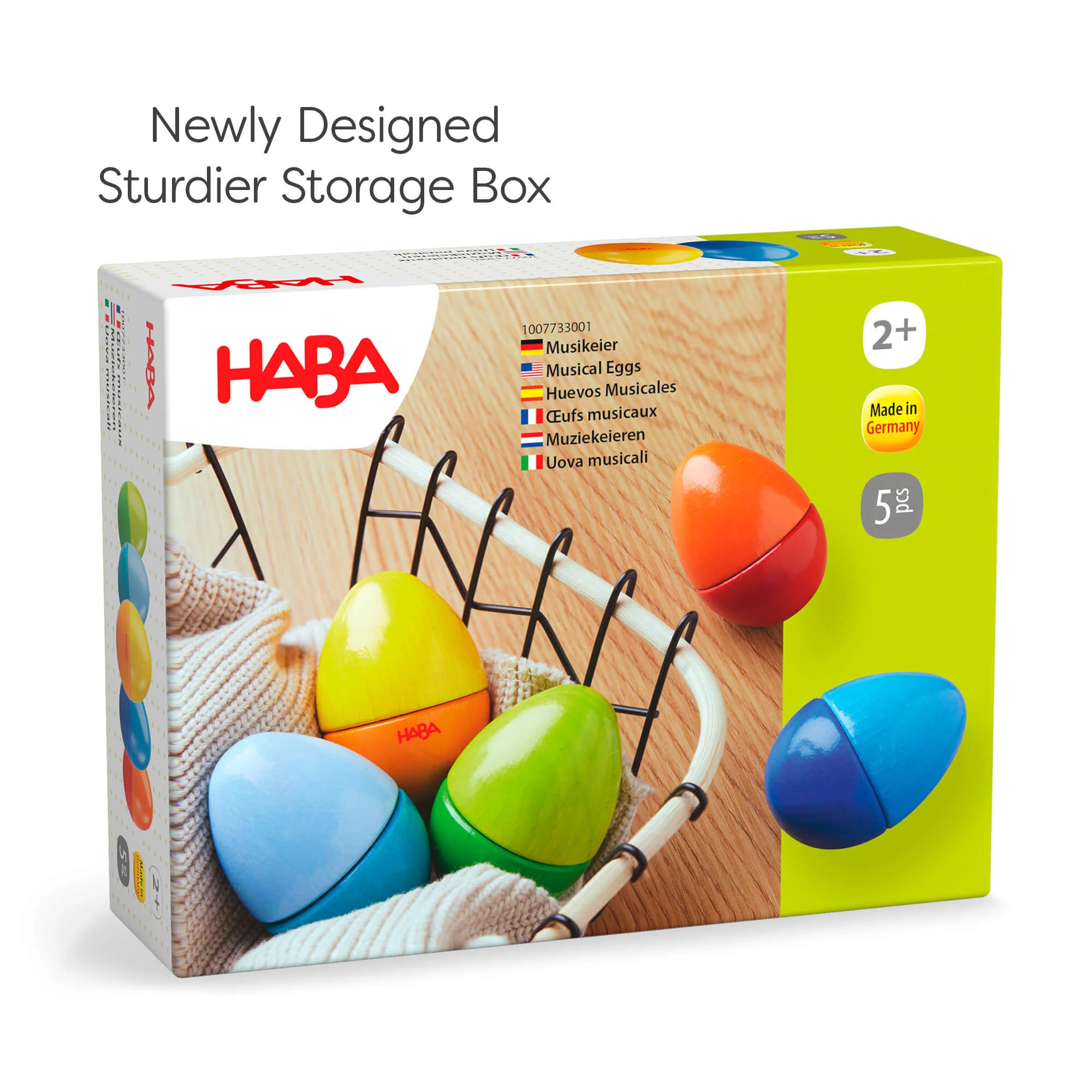 Fun with Sounds Wooden Eggs - Image 9
