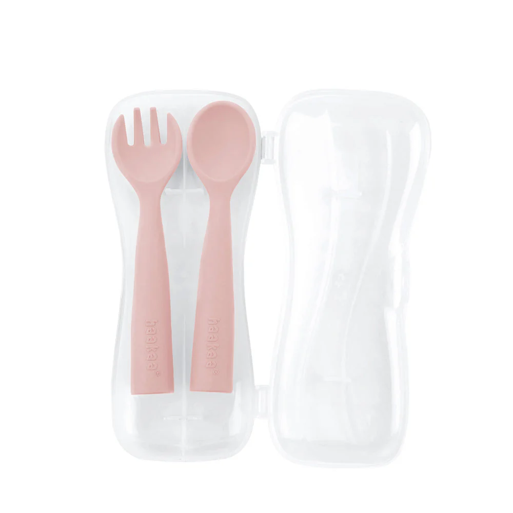 Haakaa Bendy Silicone Cutlery Set - Image 4