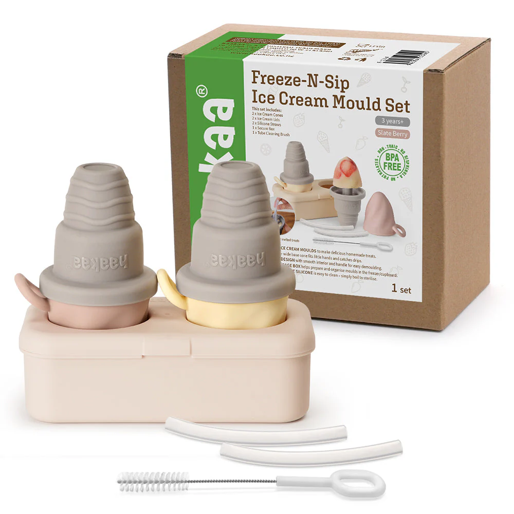 Haakaa Freeze-N-Sip Ice Cream Mould Set - Image 12