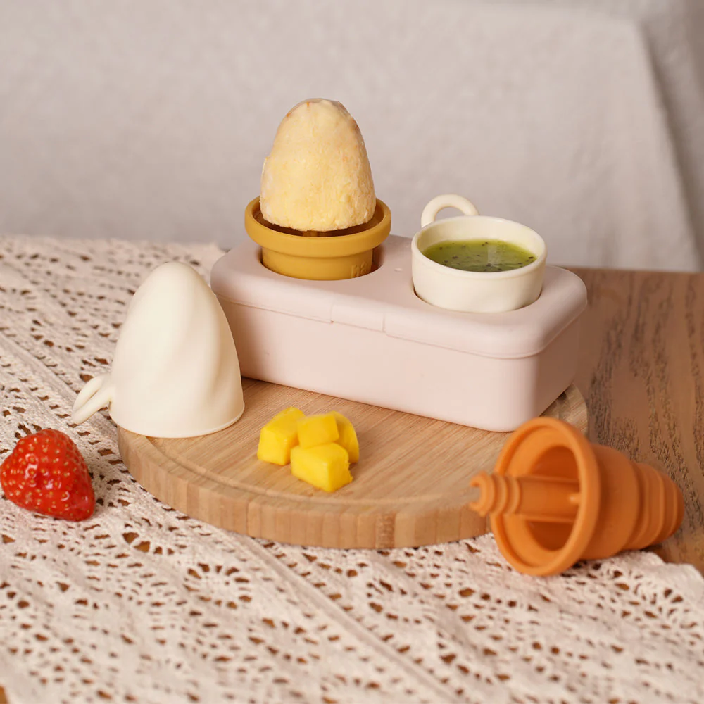 Haakaa Freeze-N-Sip Ice Cream Mould Set - Image 4