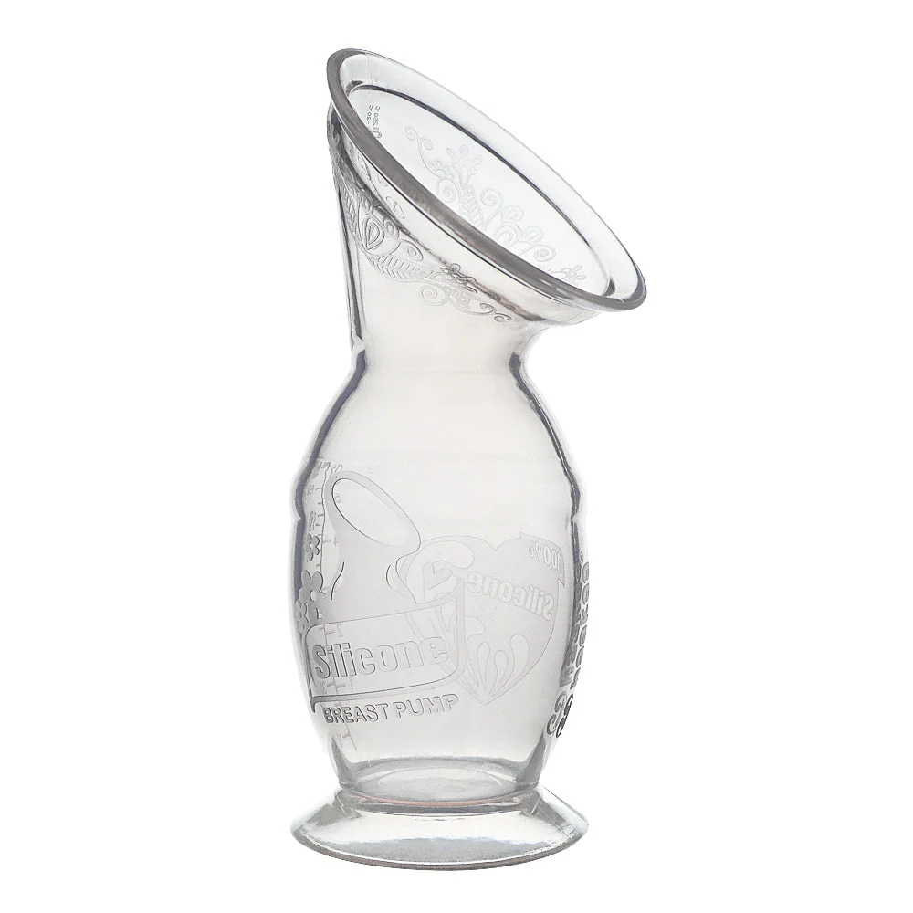 Haakaa Gen 2 Silicone Breast Pump with Suction Base 5 oz and Silicone Flower Stopper Set - Image 2