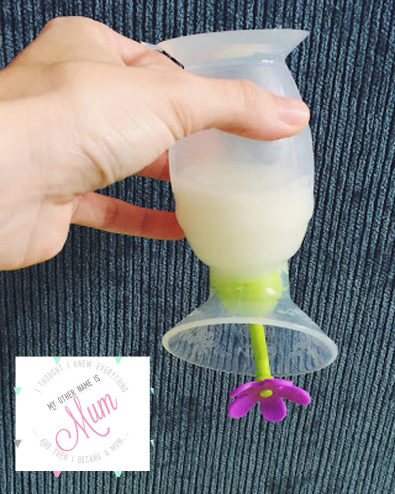 Haakaa Gen 2 Silicone Breast Pump with Suction Base 5 oz and Silicone Flower Stopper Set - Image 4
