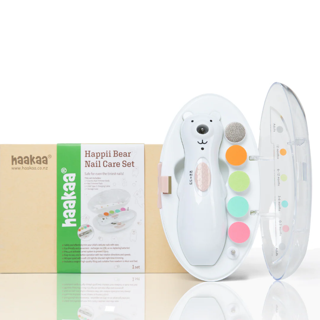 Haakaa Happii Bear Rechargeable Nail Trimmer Set - Image 17