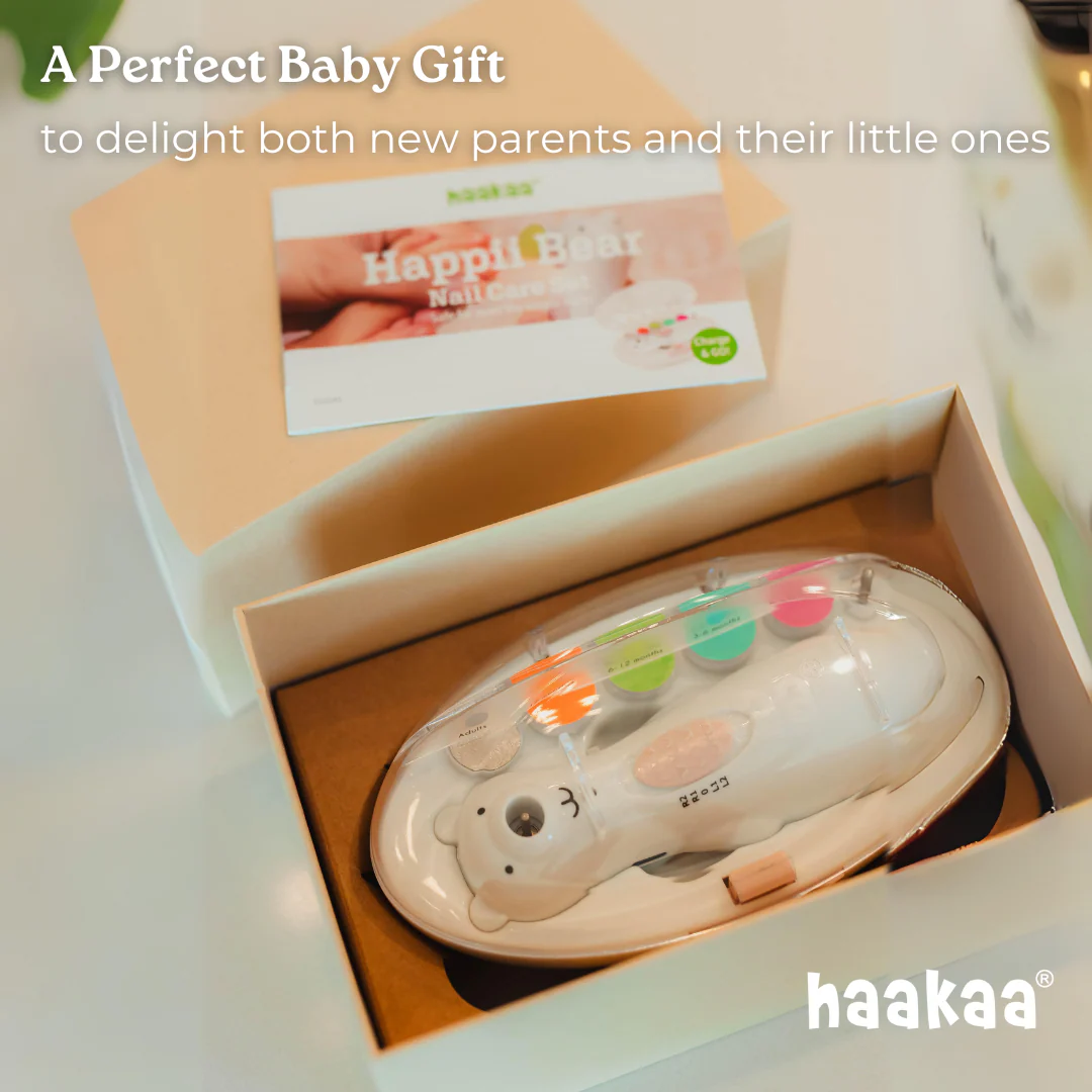 Haakaa Happii Bear Rechargeable Nail Trimmer Set - Image 9
