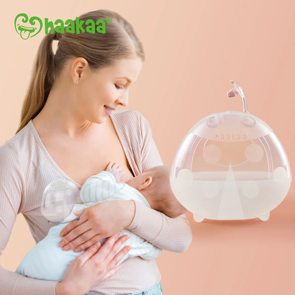 Haakaa Ladybug Silicone Milk Collector 2.5 oz/75 ml - Image 2