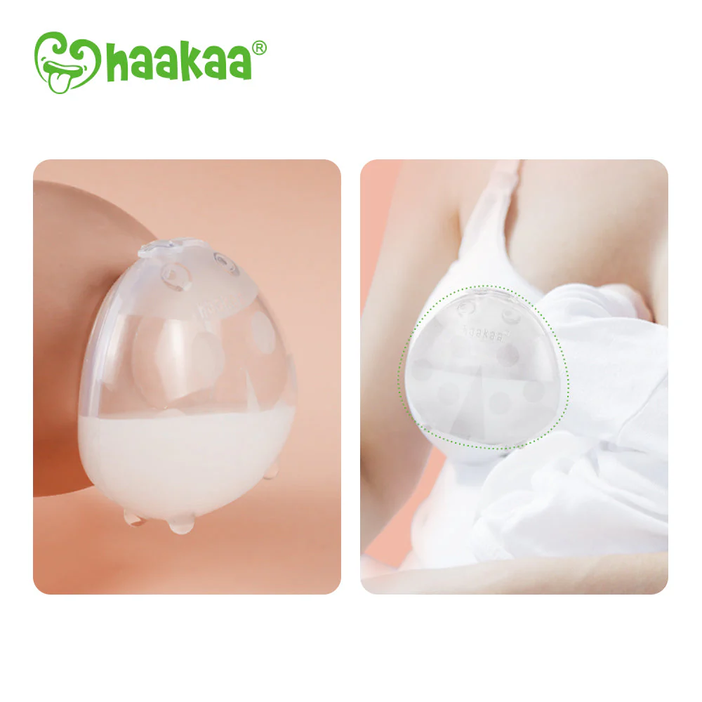 Haakaa Ladybug Silicone Milk Collector 5 oz/150 ml - Image 5