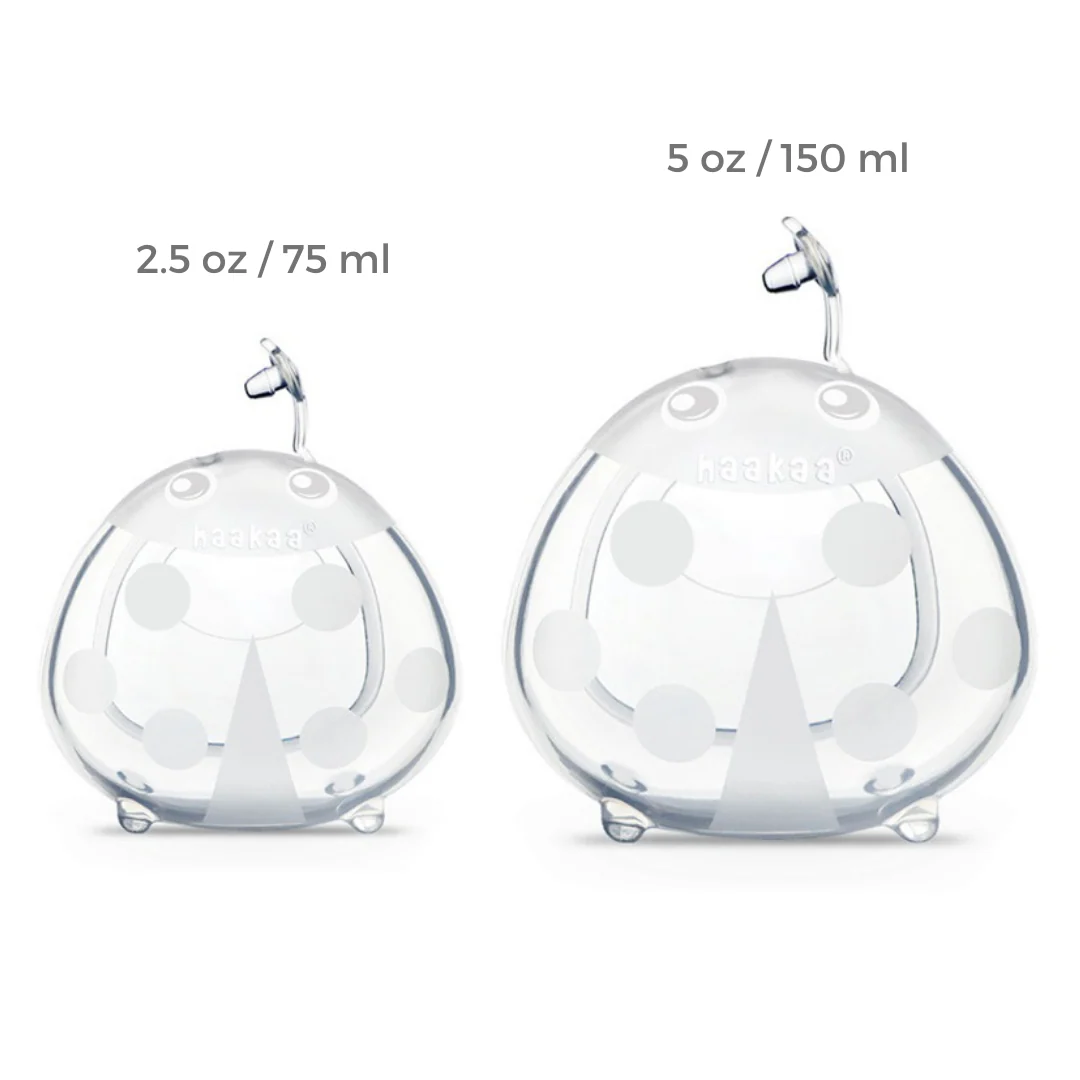 Haakaa Ladybug Silicone Milk Collector 5 oz/150 ml - Image 8