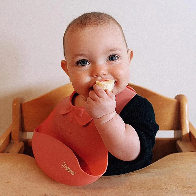 Haakaa Silicone Baby Bib 1 PK - Image 4