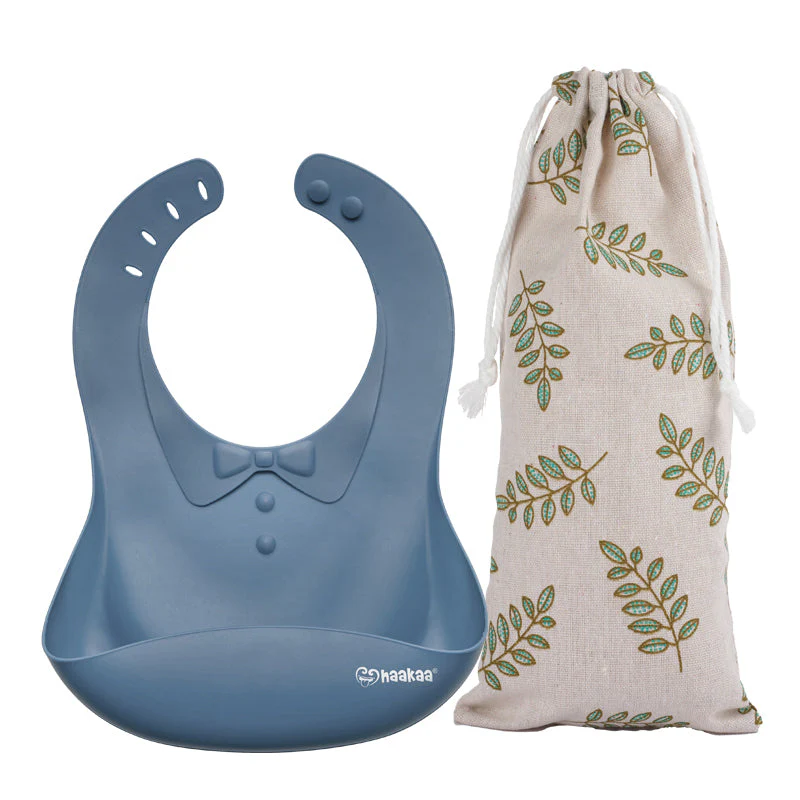 Haakaa Silicone Baby Bib 1 PK - Image 8