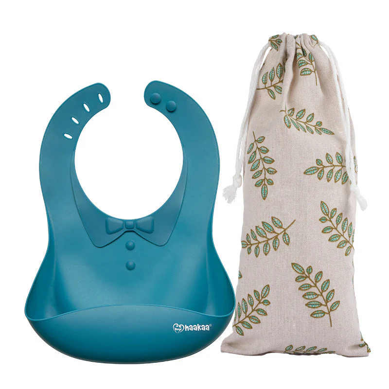 Haakaa Silicone Baby Bib 1 PK - Image 9