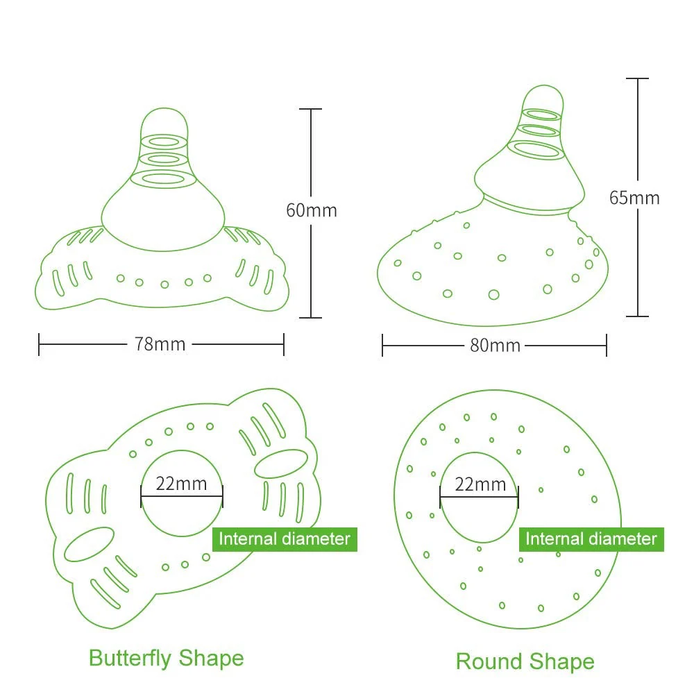 Haakaa Silicone Breastfeeding Nipple Shield, Round Shape 1 pk - Image 5