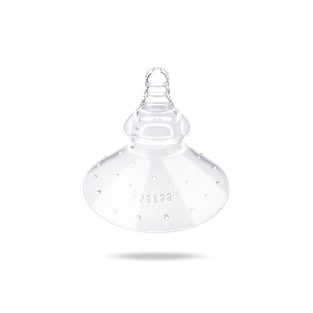 Haakaa Silicone Breastfeeding Nipple Shield, Round Shape 1 pk - Image 6
