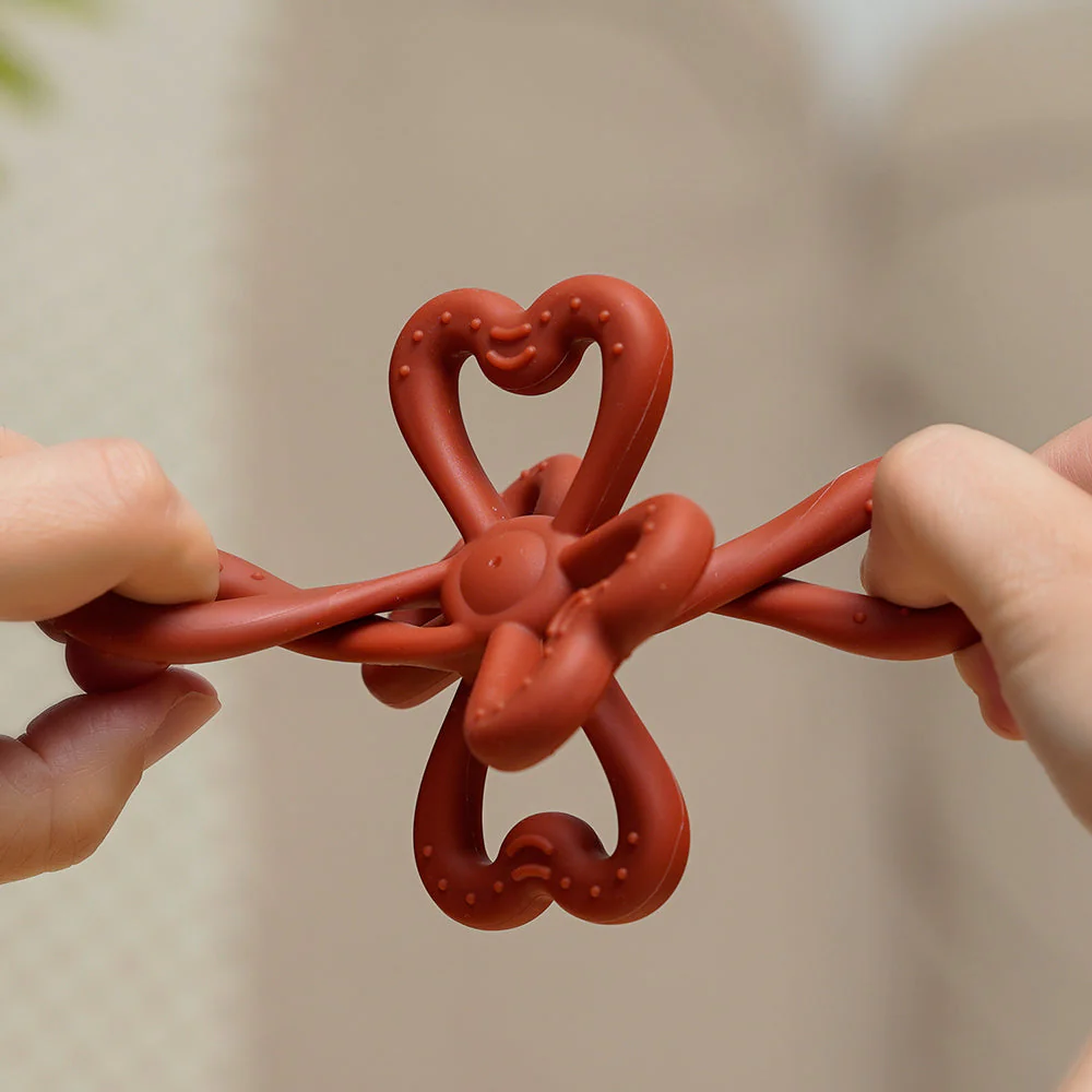 Haakaa Silicone Clover Teether 1 PK - Image 4