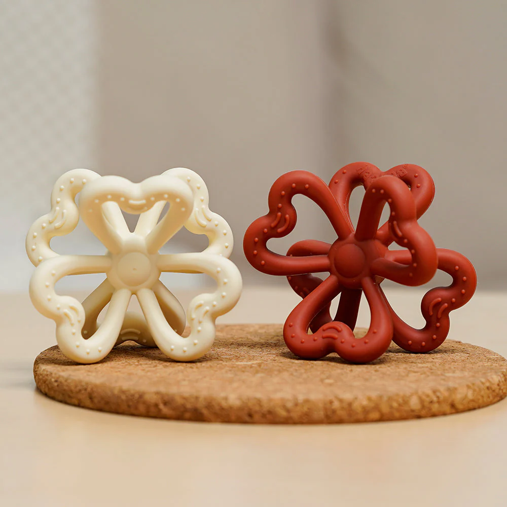 Haakaa Silicone Clover Teether 1 PK - Image 6