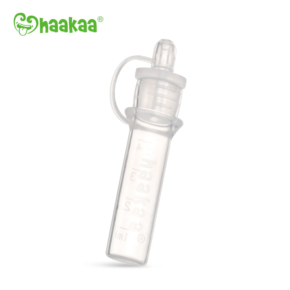 Haakaa Silicone Colostrum Collector Set 4 ml, 6 PK (Pre-Sterilized) - Image 3