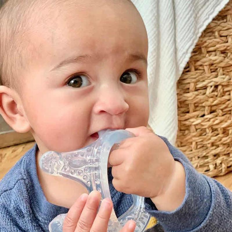 Haakaa Silicone Crown Teether 1 PK - Amber - Image 7